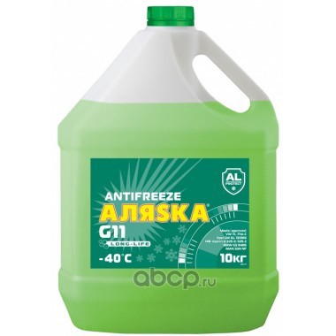 Антифриз -40 green 10кг (зеленый)