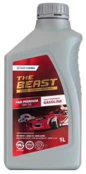 BEAST Синт-ое мот.масло PAO PREMIUM 0W-30 (1л)