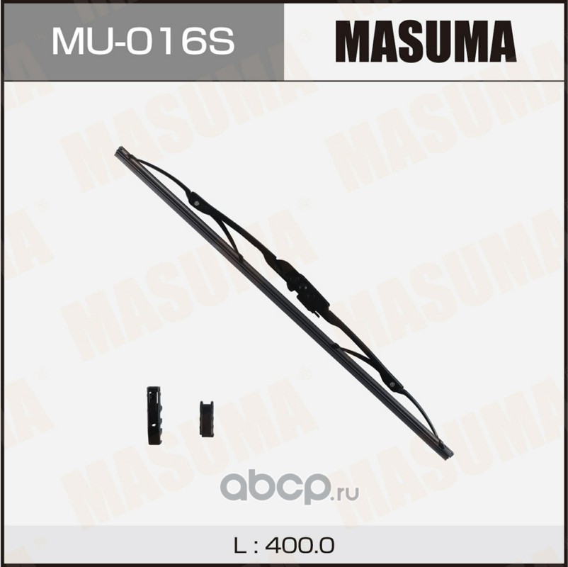 Щетка стеклоочистителя каркасная (дворник) 400мм 16 · MASUMA MU016S