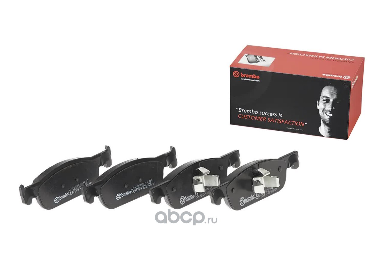 Колодки тормозные дисковые | перед | · BREMBO P68065