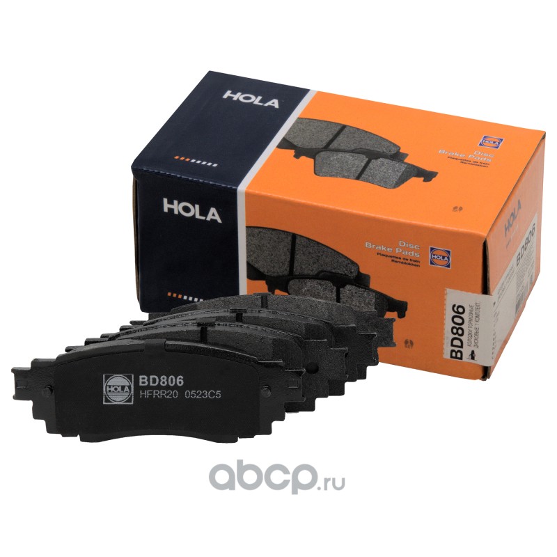 Тормозные колодки, дисковые, задние, TOYOTA Rav4 V (XA50), Camry (V70), C-HR, LEXUS ES (V60), NX (Z1 · HOLA BD806