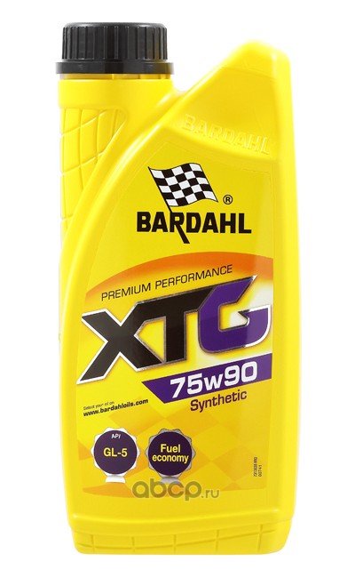 75W90 XTG GL5 1L (синт. трансмиссионное масло)