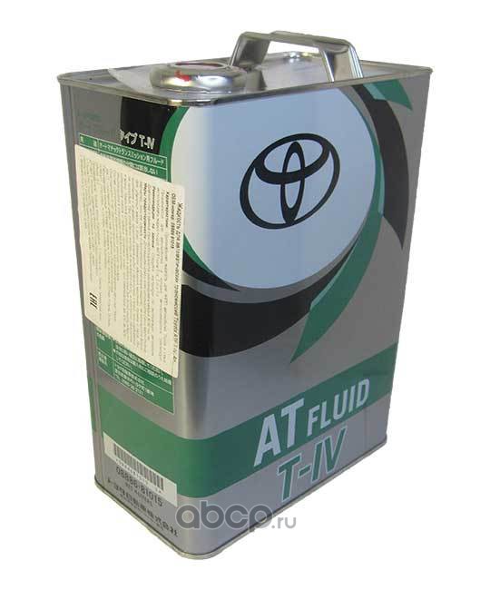 ATF TYPE T-IV, 4л (авт. транс. синт. масло) JP · TOYOTA 08886-81015