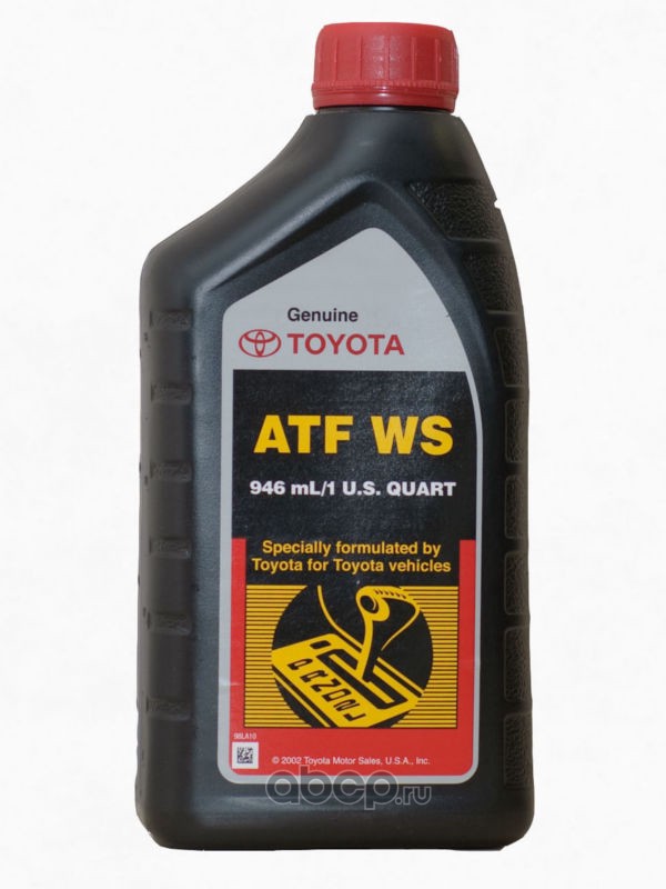 ATF Type WS, 0,946л (авт. транс. синт. масло) · TOYOTA 00289-ATFWS