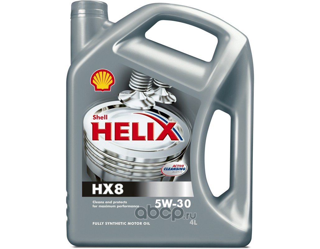 Масло моторное Синтетическое Helix HX8 5W-30 4л
