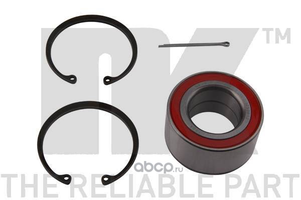 Подшипник ступицы передний DAEWOO Lanos, Nexia / OPEL Astra F, Meriva A, Vectra A / FORD Focus I / CHERY Amulet · NK 753612