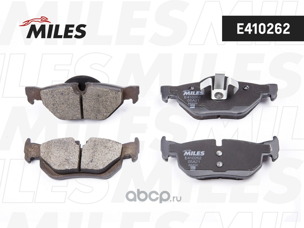 Колодки тормозные BMW E81/E87/E90/E91/E84 X1 зад. | зад | · MILES E410262