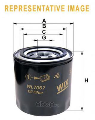 Фильтр масляный · WIX FILTERS WL7183