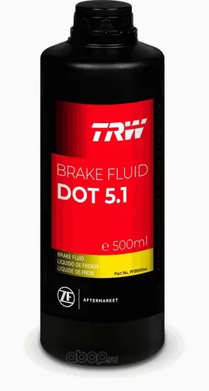 Жидкость тормозная DOT-5.1 0.5л