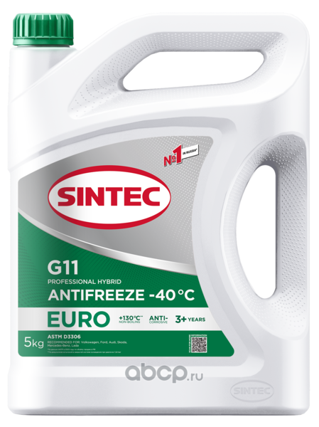 Антифриз Euro G-11 green -40 5кг