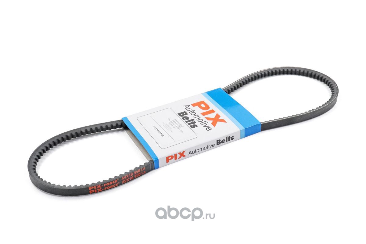 Ремень клиновой с формованным зубом Opel Astra F, Corsa B, Vectra B, VW Passat B1-B4, Golf I-II, Jetta I-II (AVX10-950)