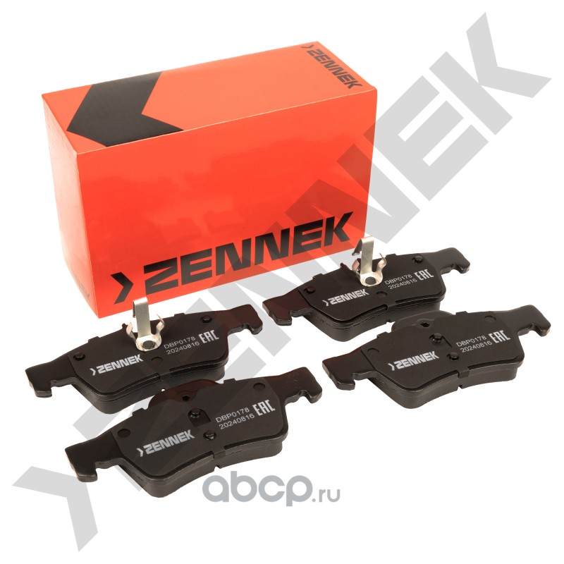 Колодки тормозные дисковые задние MERCEDES W211 02-09, C219 CLS 04-10