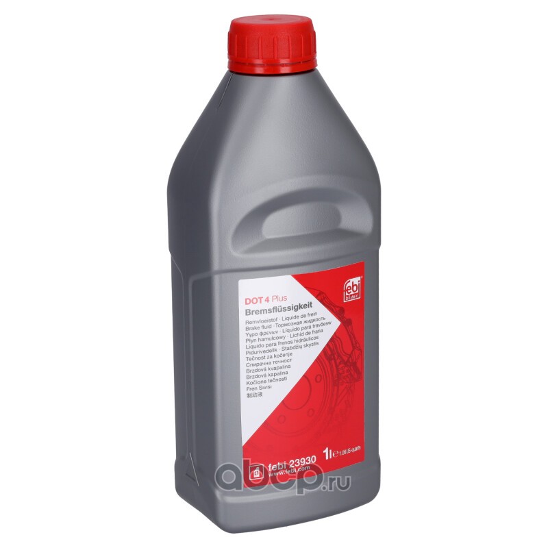 Жидкость тормозная DOT-4 Plus 1л