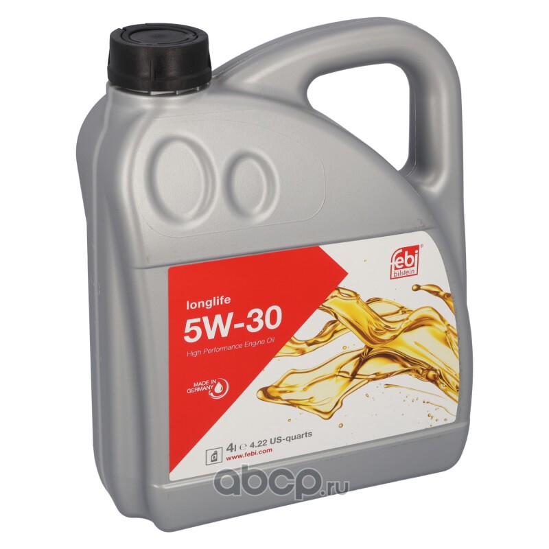 Снят с производства Масло моторное синтетическое 5W-30 Longlife 4л