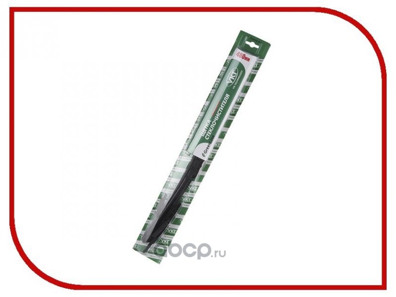 Щетка стеклоочистителя бескаркасная GREEN LINE 480мм