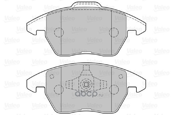 VL301715_колодки дисковые передние!  Citroen C4 Picasso 2.0HDi/2.0i 06>