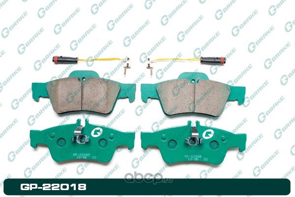 Колодки тормозные · G-BRAKE GP22018