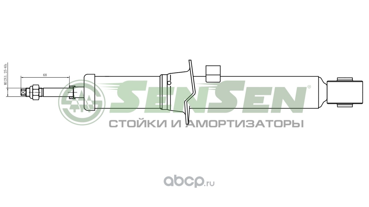 Амортизатор подвески · SENSEN 32130096