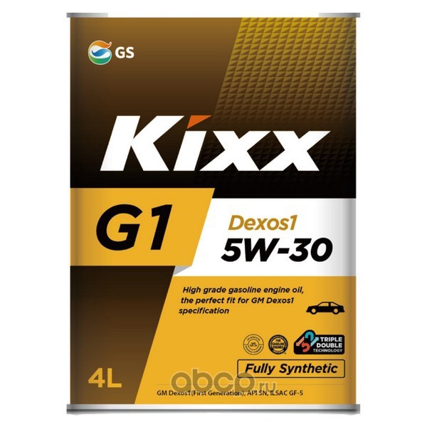 Масло моторное синтетическое 5W-30 API SN ILSAC GF-5 4л