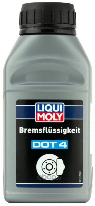 DOT-4 Жидкость тормозная Bremsflussigkeit, 250мл