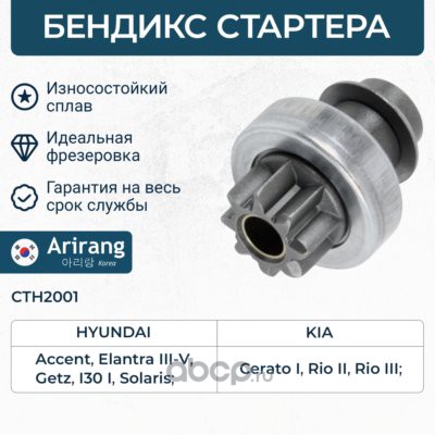 Бендикс стартера (привод) (муфта обводная)