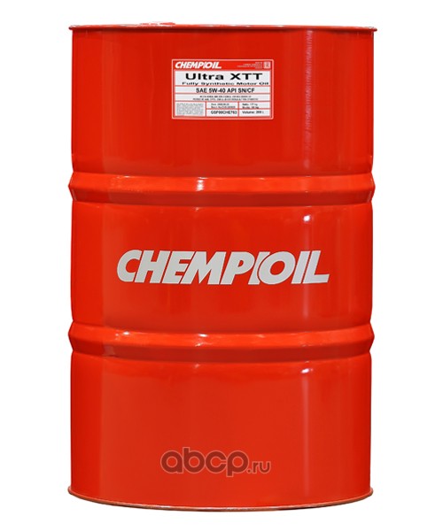 5W-40 Ultra XTT SN/CF(CH-4), A3/B4, 208л (синт. мотор. масло)