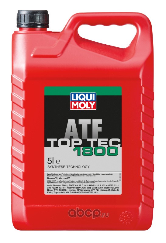 Top Tec ATF 1800, 5л (НС-синт.транс.масло)
