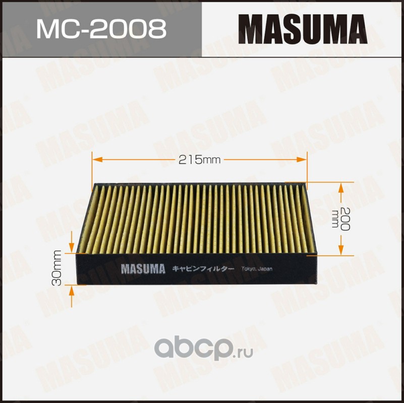 Фильтр салона · MASUMA MC2008