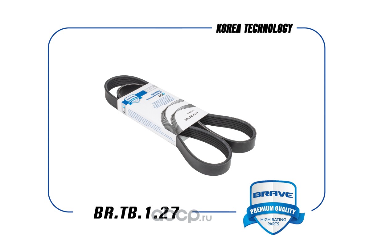 Ремень поликлиновой · BRAVE BRTB127