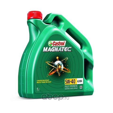 Масло моторное синтетика Castrol Magnatec A3/B4 5W-40 4 л.