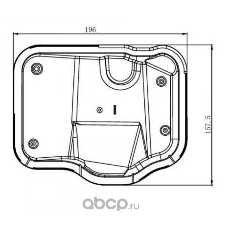 Фильтр АКПП для а/м Москвич 3 (22-)/JAC J7 (20-)/Geely Emgrand (12-) [VT2/VT3/EC7]