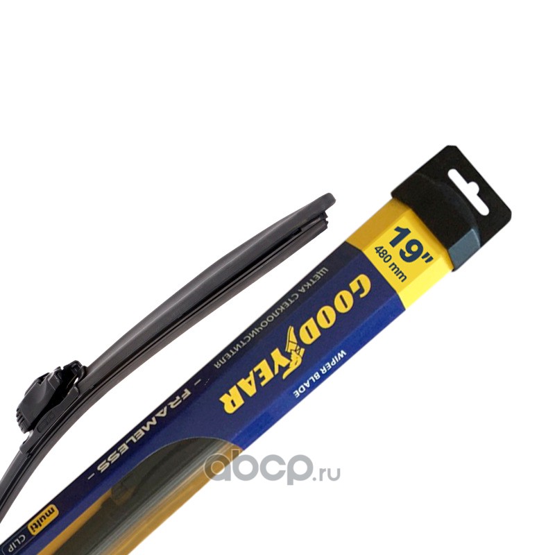 Щетки стеклоочистителя 48см универсальная FRAMELESS, MULTICLIP бескарка