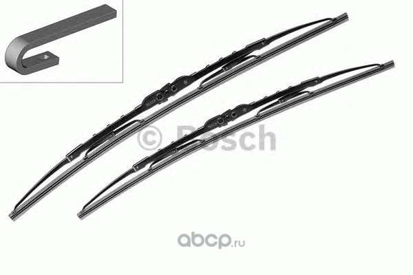Щетки стеклоочистителя каркасные TWIN 430/430мм · BOSCH 3 397 118 500