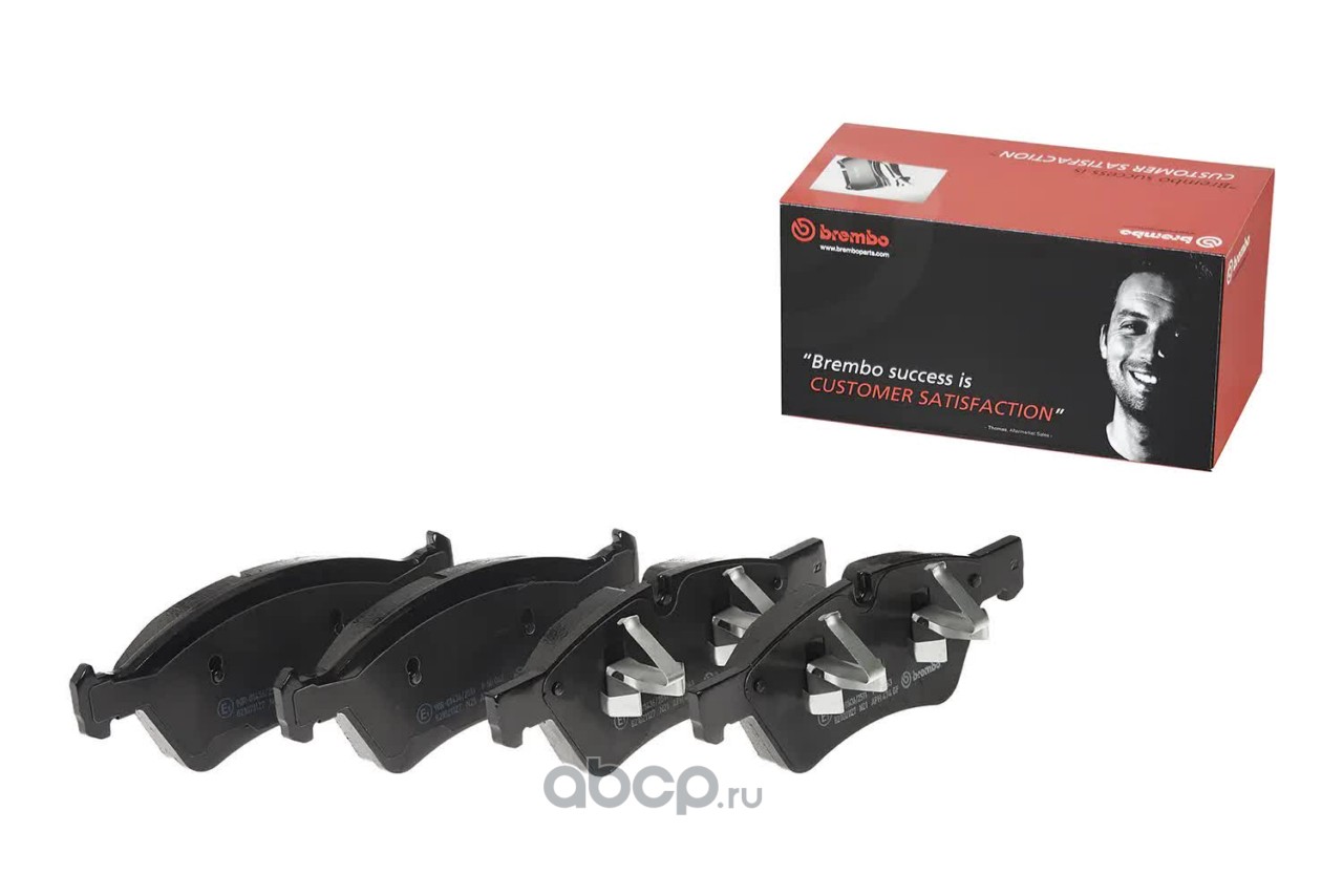 Колодки тормозные дисковые | перед | · BREMBO P50063