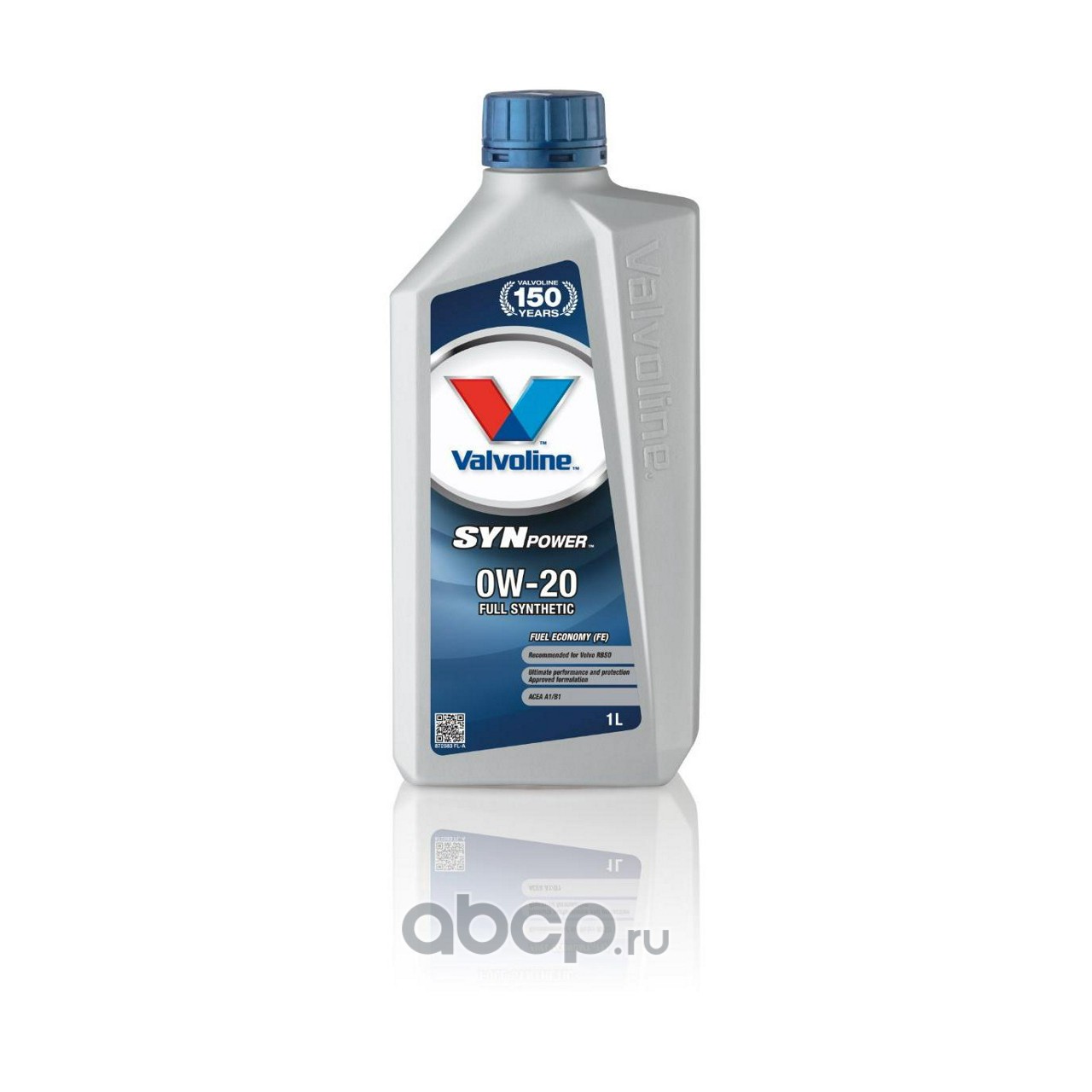 Масло моторное Valvoline SYNPOWER FE 0w-20 1л