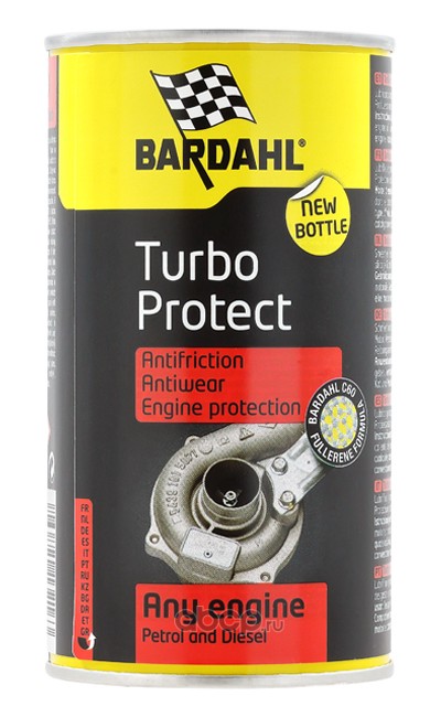 TURBO PROTECT Противоизносная присадка в моторное масло 0,3л