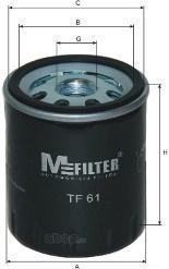 Фильтр масляный · MFILTER TF 61
