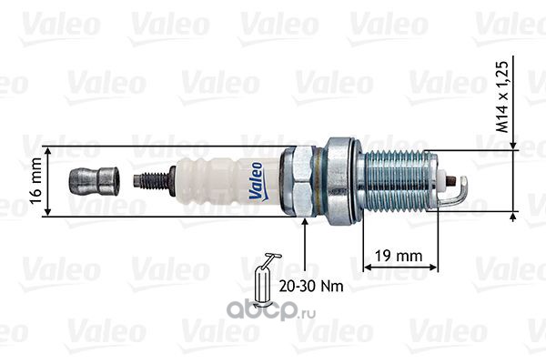 Свеча зажигания · VALEO 246871