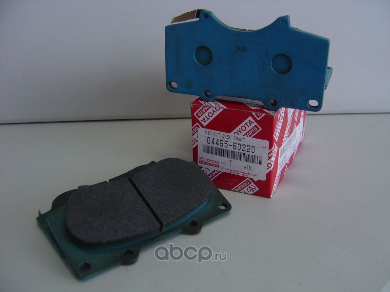 Колодки тормозные дисковые | перед | · TOYOTA 0446560320