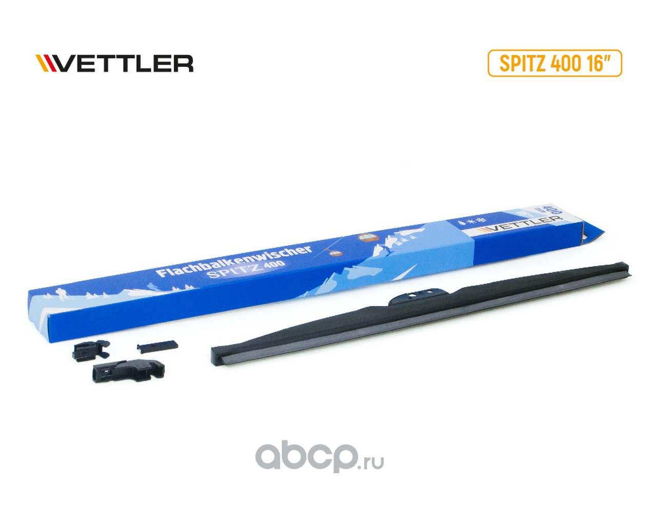 Щетка стеклооч-ля зимняя 400 мм (16) SPITZ VETTLER · VETTLER VESPITZ400