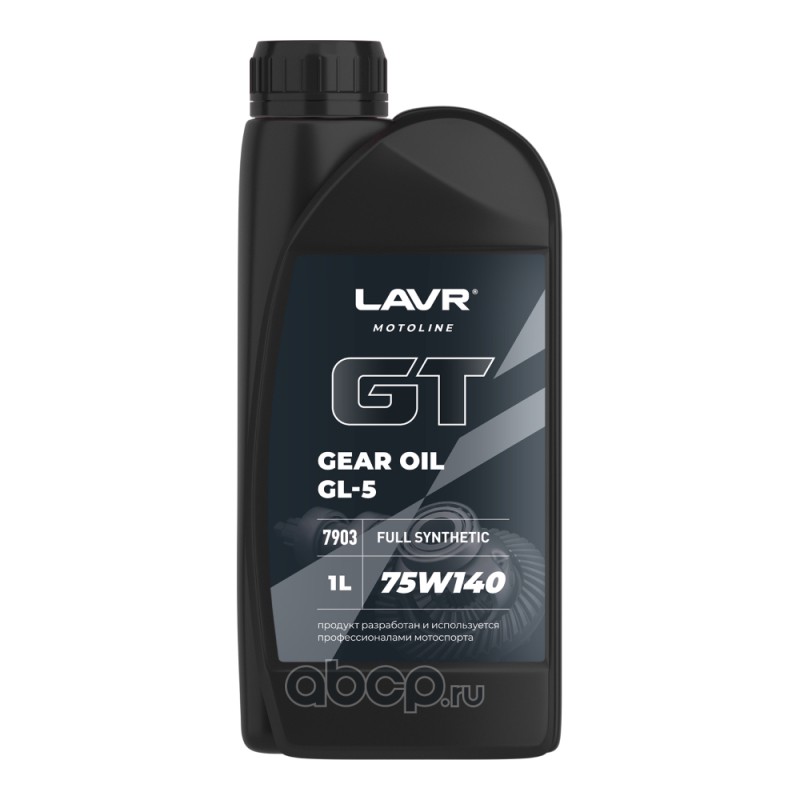 75W-140 MOTO Трансмиссионное масло GT GEAR OIL GL5, 1 л