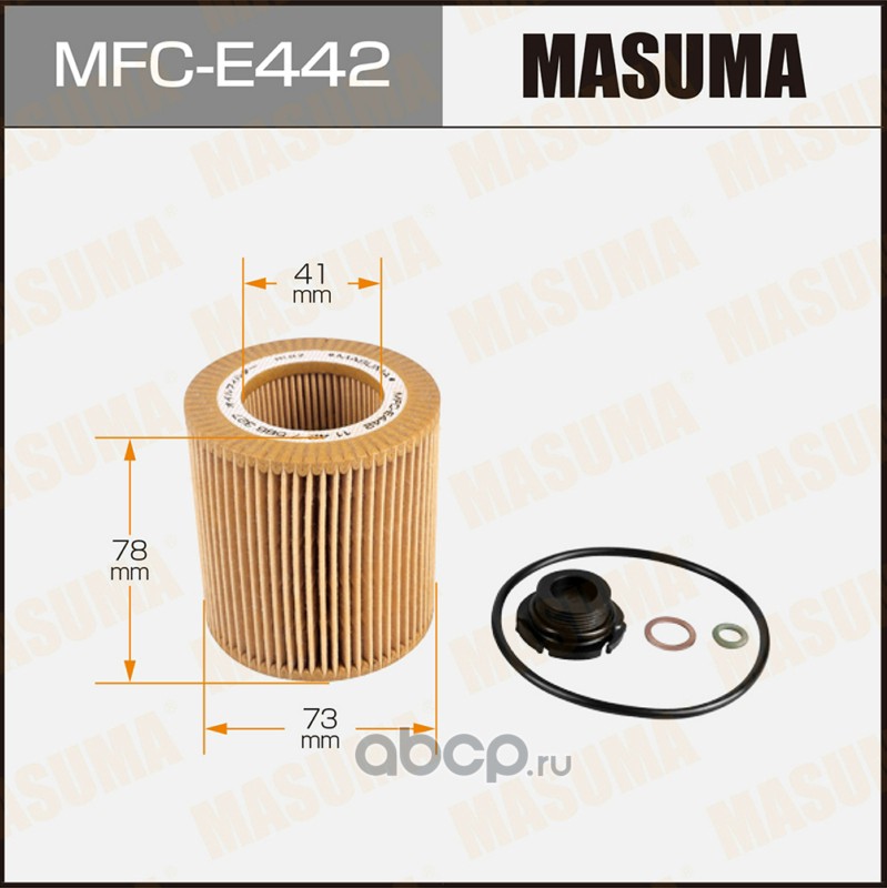 Фильтр масляный (вставка) · MASUMA MFC-E442