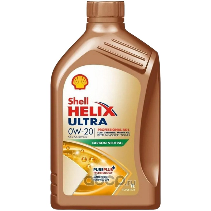 Масло моторное Синтетическое Helix Ultra Professional AS-L 0W-20 1л