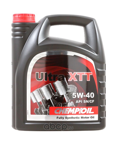 5W-40 Ultra XTT SN/CF(CH-4), A3/B4, 4л (синт. мотор. масло)