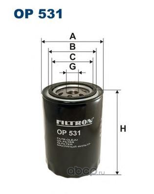 Фильтр масляный · FILTRON OP531