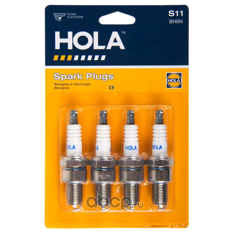 Свечи зажигания · HOLA S11