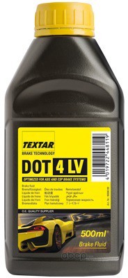 Жидкость тормозная DOT-4 LV ,BRAKE FLUID, 0.5л
