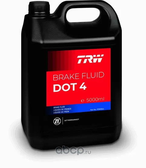 Жидкость тормозная DOT-4 5л