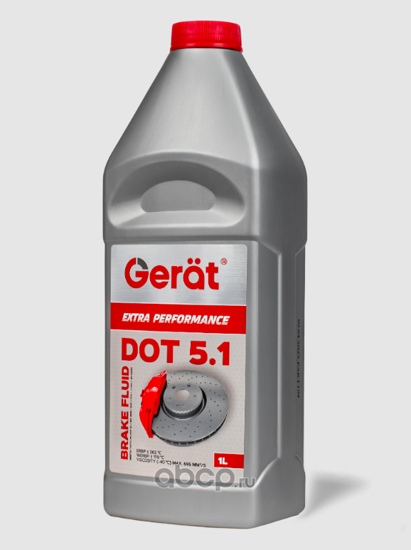 Высокотемпературная тормозная жидкость Performance DOT 5.1