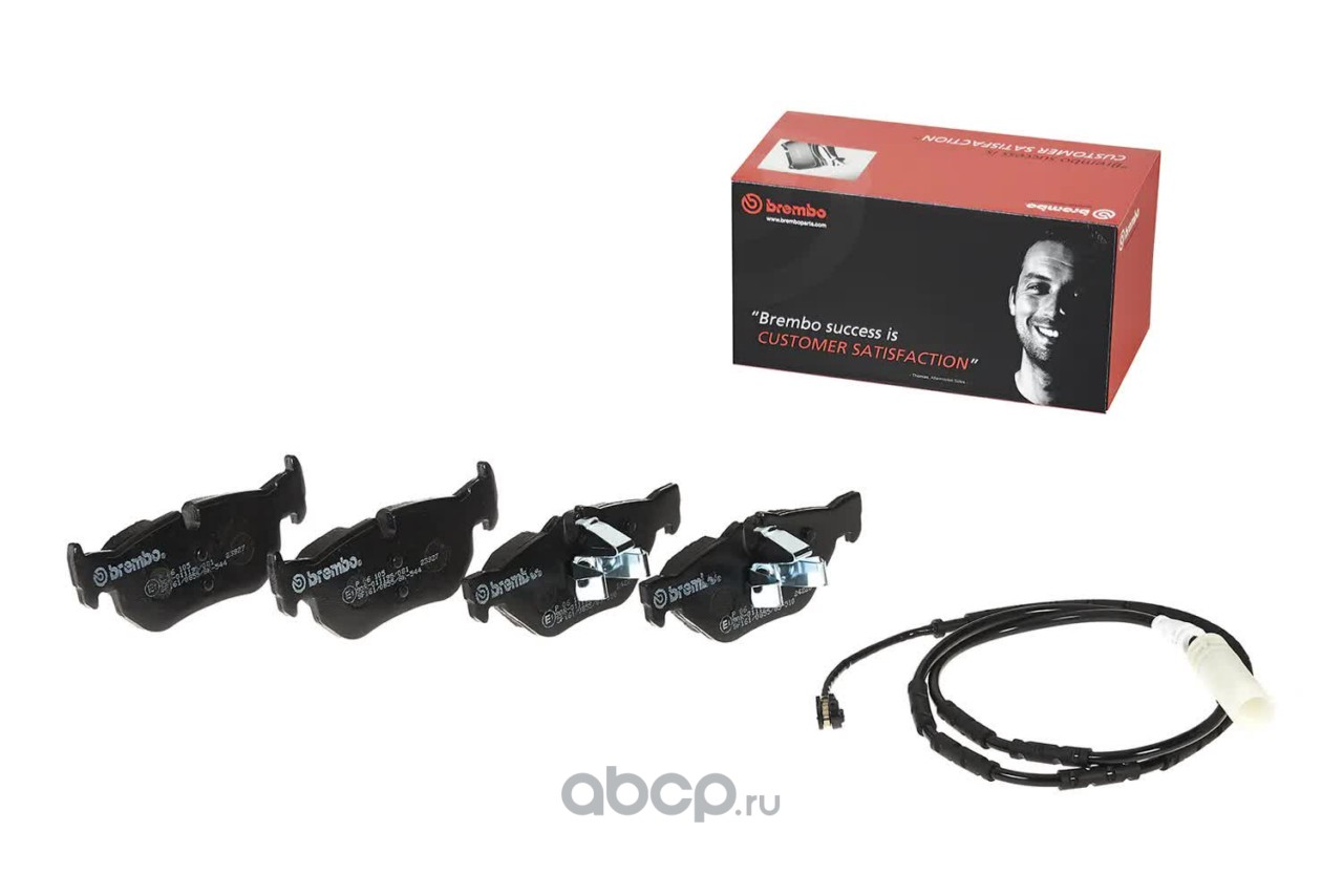 Колодки тормозные дисковые | зад | · BREMBO P 06 105